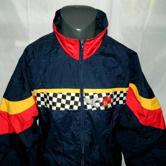 Vintage MAC TOOLS Racing Windbreaker Jacket Medium - Picture 6 of 7
